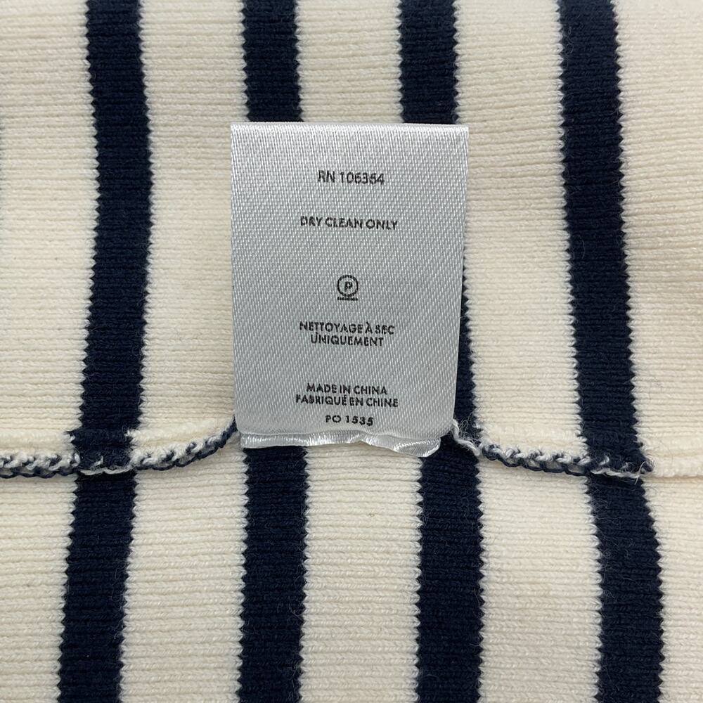 Kule Striped Cream And Navy Jo Tube Top Size XS - Picture 6 of 6